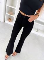 Must Alt Laiema Lõikega Mugavad Teksad