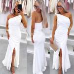 Must Lõhikuga Maksikleit