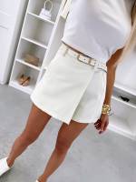 Melns Svārkšorti Ar Jostu