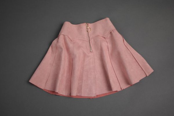 Pink Velvet Skirt