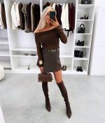 Czarny Top Z Elastycznej Koronki