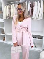 Punane Keskelt Seotav Pintsakjakk