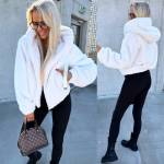 Brūns Mīksta Jaka Ar Rāvējslēdzēju