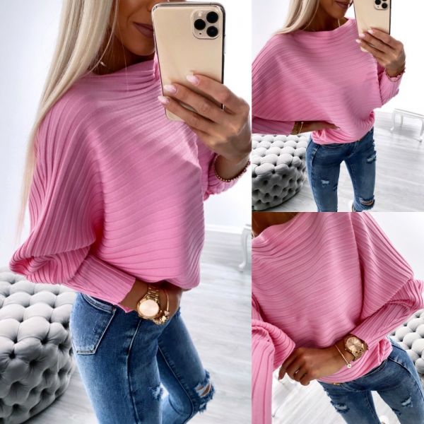 Pink Oversized Sweater