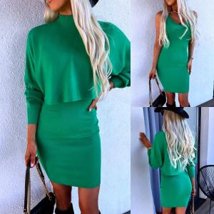 Green Two-piece Set