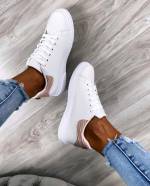 White Comfy Casual Shoes