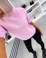 Fuksia Pehme Kampsun