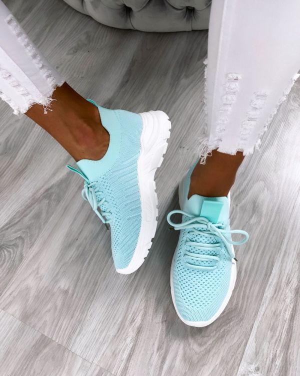 Blue Lightweight Comfy Casual Shoes