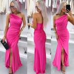 Must Lõhikuga Maksikleit