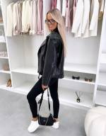 Taupe Oversize Sporta Džemperis