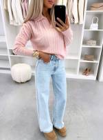 Sinine Sirgelõikselised Teksad