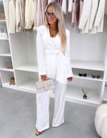 Punane Keskelt Seotav Pintsakjakk