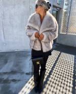 Ruda Luxurious Short Fur Coat