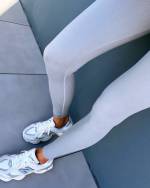 Grey Shaping Stretch Leggings