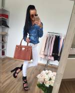 Ruda Rankinė Su Plonu Kirminu