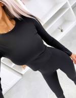 Pruun Kaheosaline Veniv Ja Trimmiv Komplekt