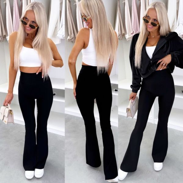 Black Shaping Full-length Leggings