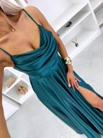 Roosa Satiinkangast Maksikleit