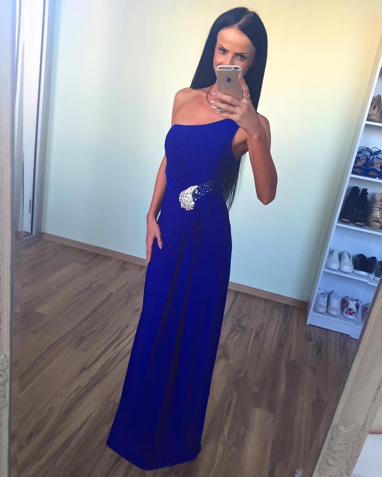 Maxi dress (M, Blue) | AIRILY.EE boutique