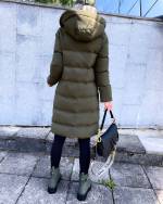 Beige Lightweight Warm Winter Coat
