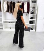 Tumepunane Pehmed Litritega Püksid