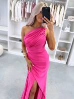 Must Lõhikuga Maksikleit