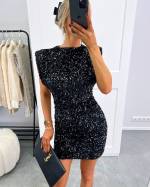 Зеленый Pehmete Litritega Bodycon Kleit