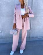 Light Pink Elegant Blazer