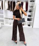 Tumepunane Pehmed Litritega Püksid