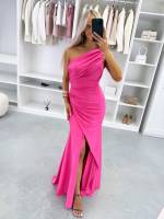 Must Lõhikuga Maksikleit