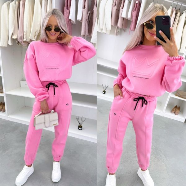 Roosa Kaheosaline Dressikomplekt