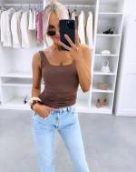 Balts Stieptais Top