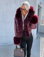 Bēša Bomberjaka Ar Kapuci Un Siltu Oderi