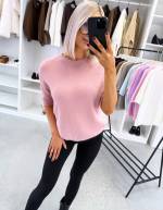 Fuksia Pehme Kampsun