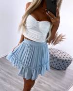 Light Blue Siphon Skirt 