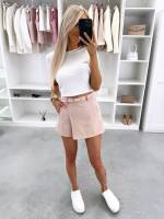 Melns Svārkšorti Ar Jostu