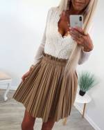 Sarkans Pleated Skirt