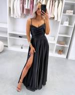 Roosa Satiinkangast Maksikleit