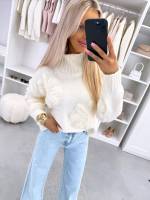 Beige Soft And Cozy Sweater