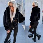 Brūns Mīksta Jaka Ar Rāvējslēdzēju