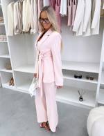 Valge Kuldse Detailiga Seotav Pintsak