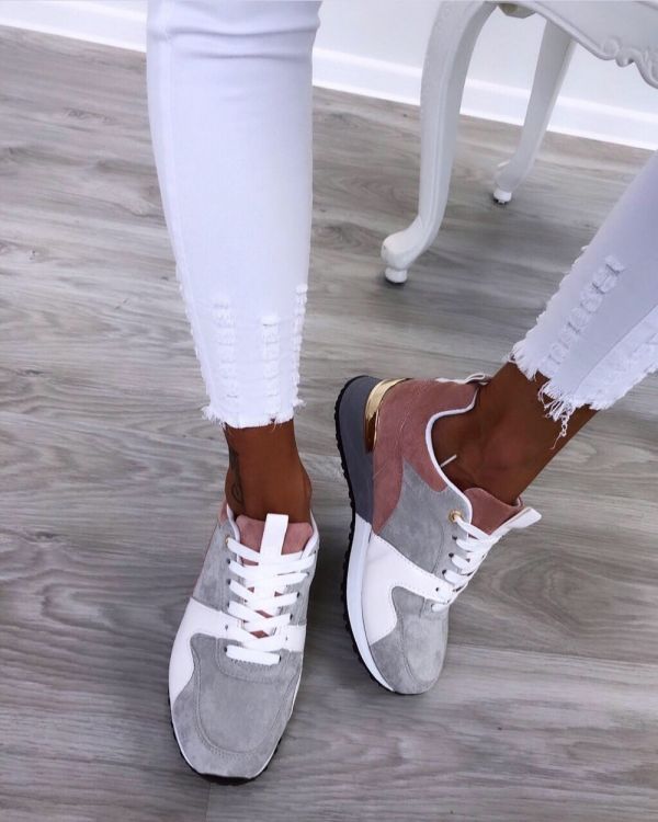 Grey Comfy Casual Shoes