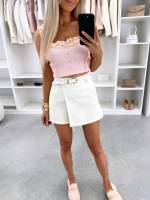 Melns Svārkšorti Ar Jostu