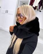 Pruun Kaelusega Müts