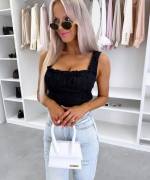 Sinine Crop-top