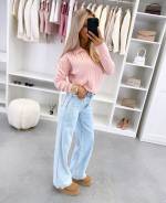 Sinine Sirgelõikselised Teksad