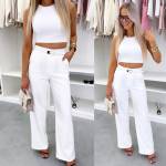 Žalias Kelnės Su Diržu